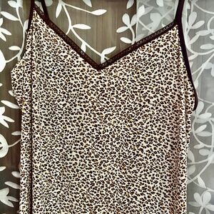 Jones NY Camisole Animal Print NEW